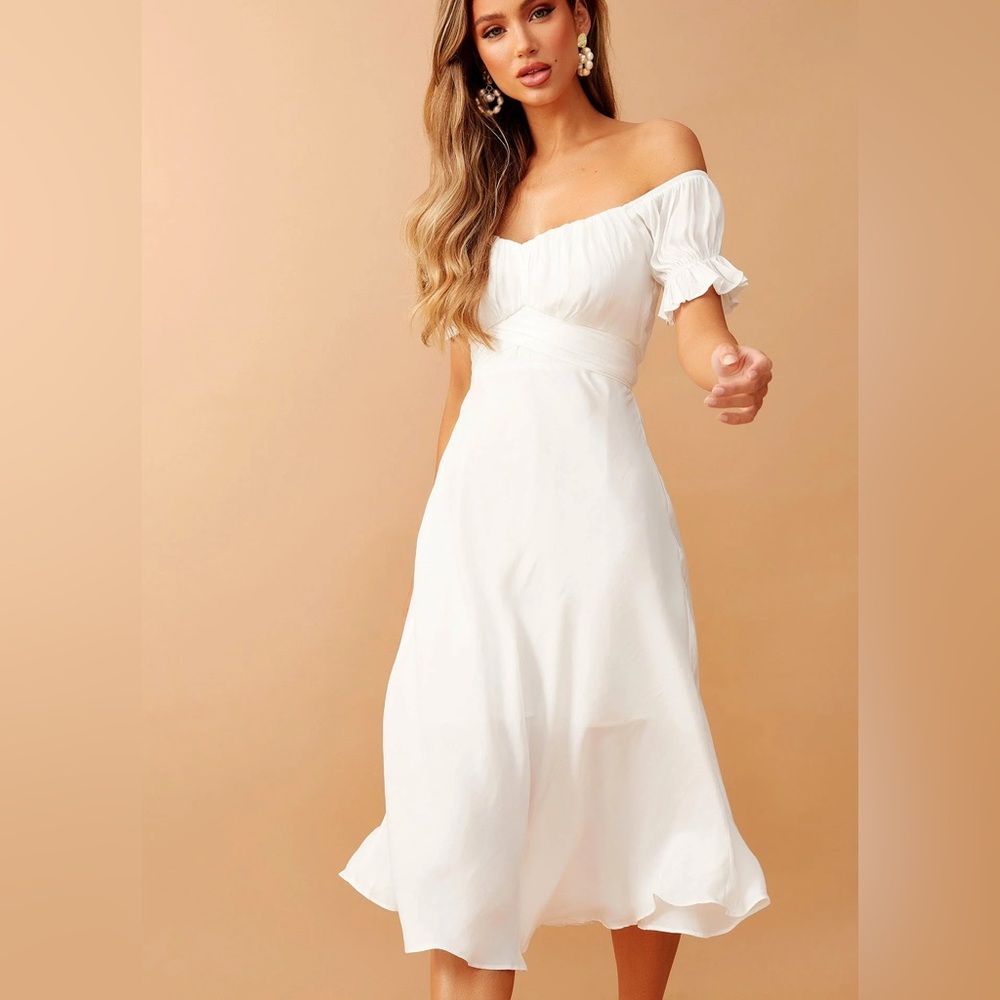 Hello Molly White Sky Child Maxi Dress